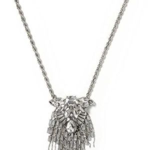 NWT Banana Republic Baugette Pendant Necklace NWT 135